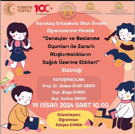 Deneyler ve Beslenme Oyunları ile Zararlı Atıştırmalıkların Sağlık Üzerine Etkileri